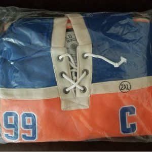 Orange Wayne Gretzky Team Hoodie w/Rookie Card